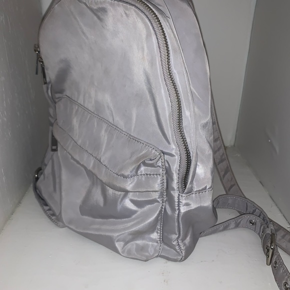 silver backpack - Picture 2 of 3